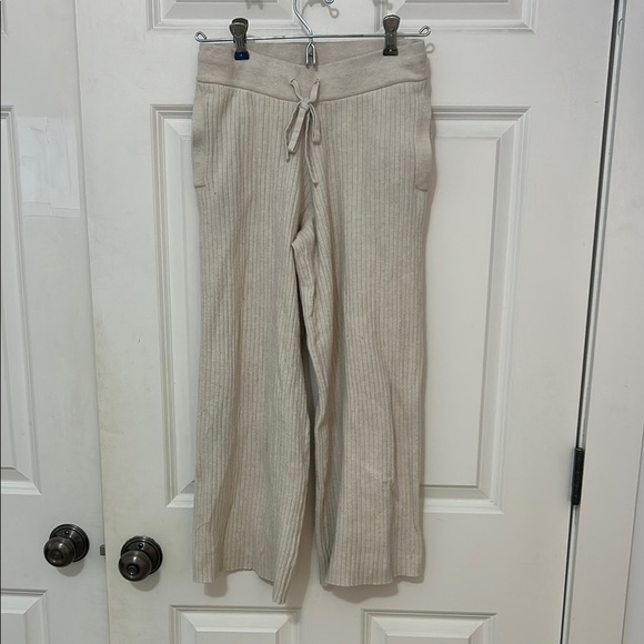 Stars Above Beige Ribbed Knit Pants size XS cream - Picture 1 of 6